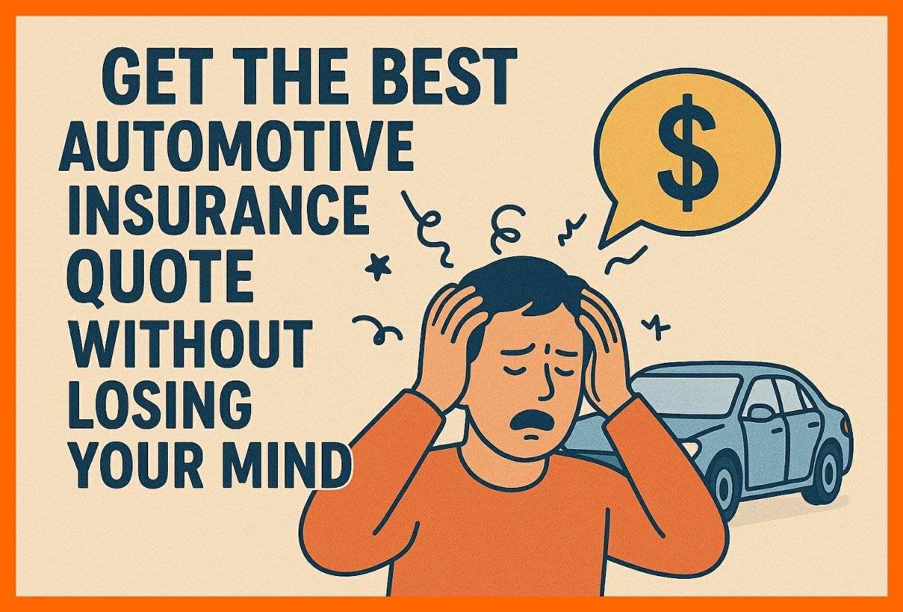 Get the Best Automotive Insurance Quote Without Losing Your Mind