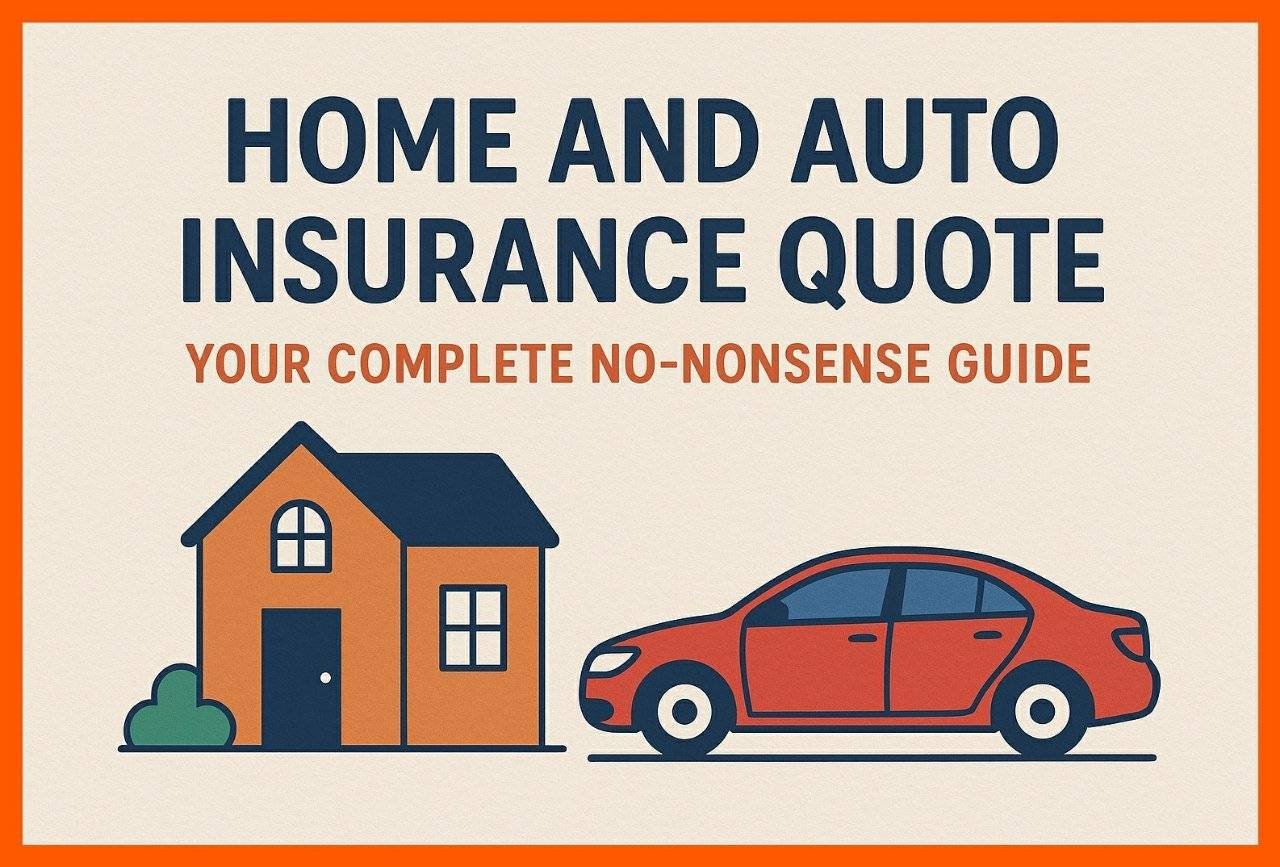 Home and Auto Insurance Quote Your Complete No-Nonsense Guide